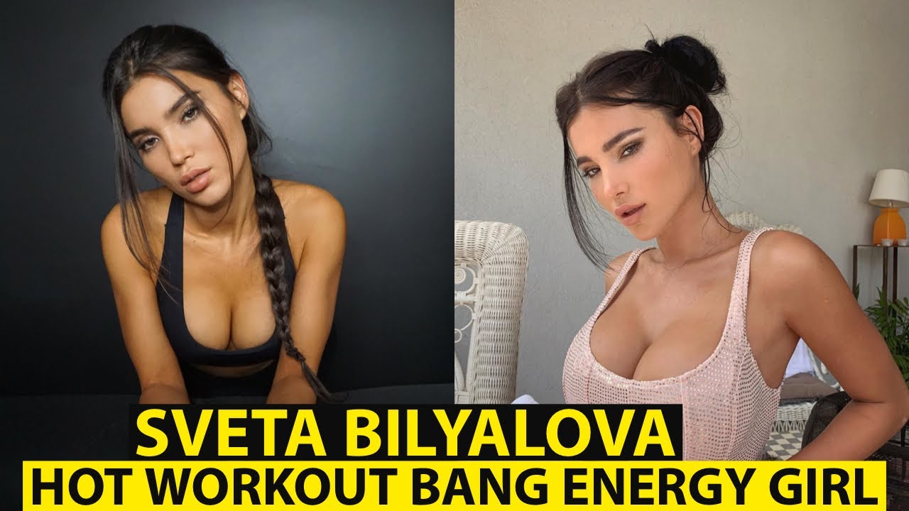 HOT WORKOUT OF SVETA BILYALOVA | BANG ENERGY GIRL