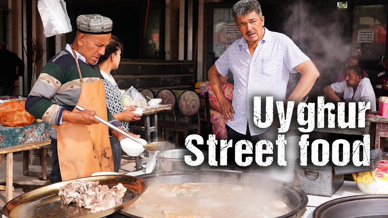 MUSLIM street food market in rural Kashgar, Xinjiang - deep tour in Islamic China | S2, EP41
