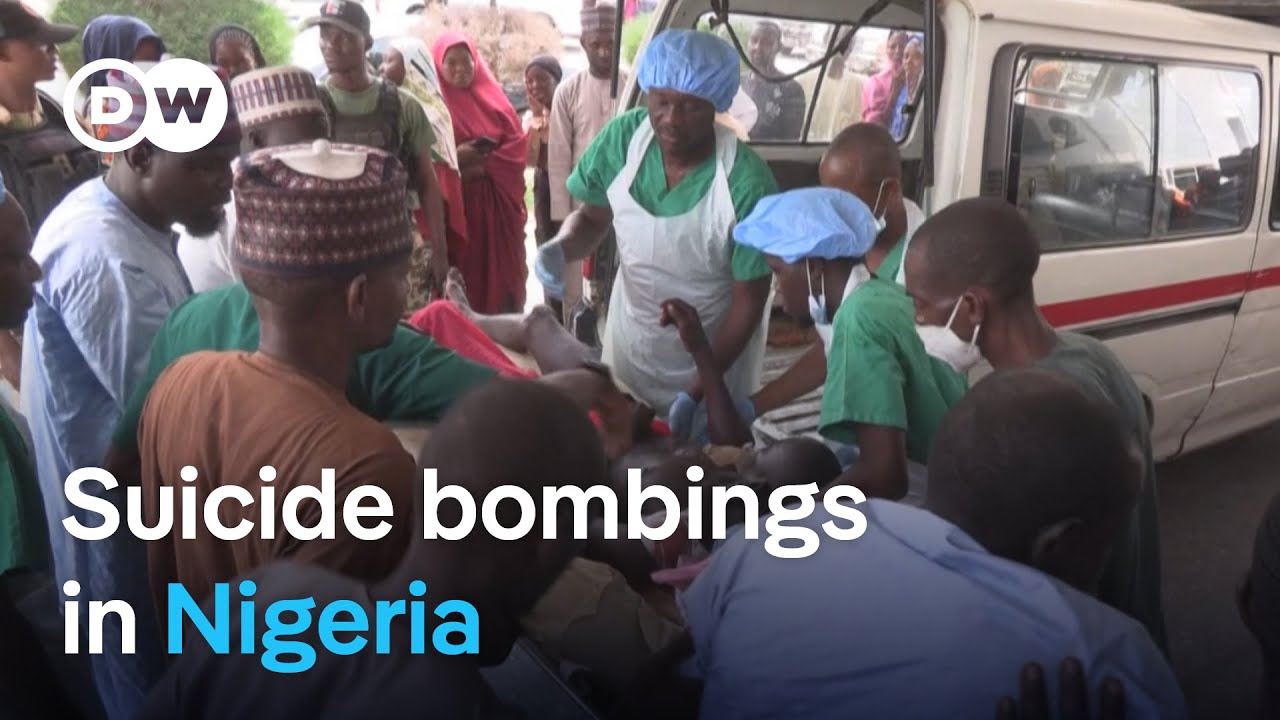 Female suicide bombers attack wedding, funeral & hospital in Nigeria | DW News
