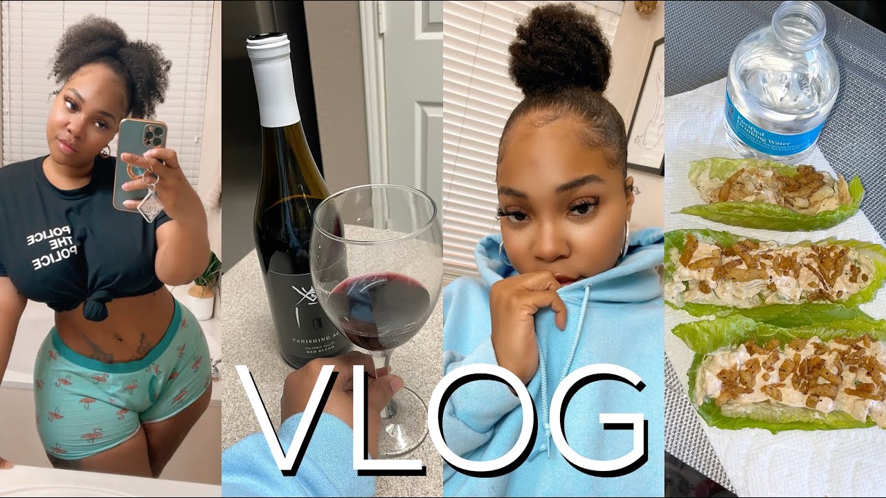 EMBRACING MY HAIR • NEW CHEAP WINE • MINI LUXURY HAUL • LOW CARB MEALS | VLOG | GİNA JYNEEN
