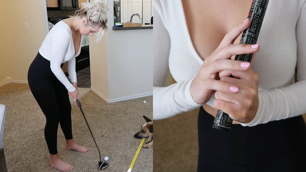 My Favorite At Home Putting Tip  Drill - Paige Spiranac