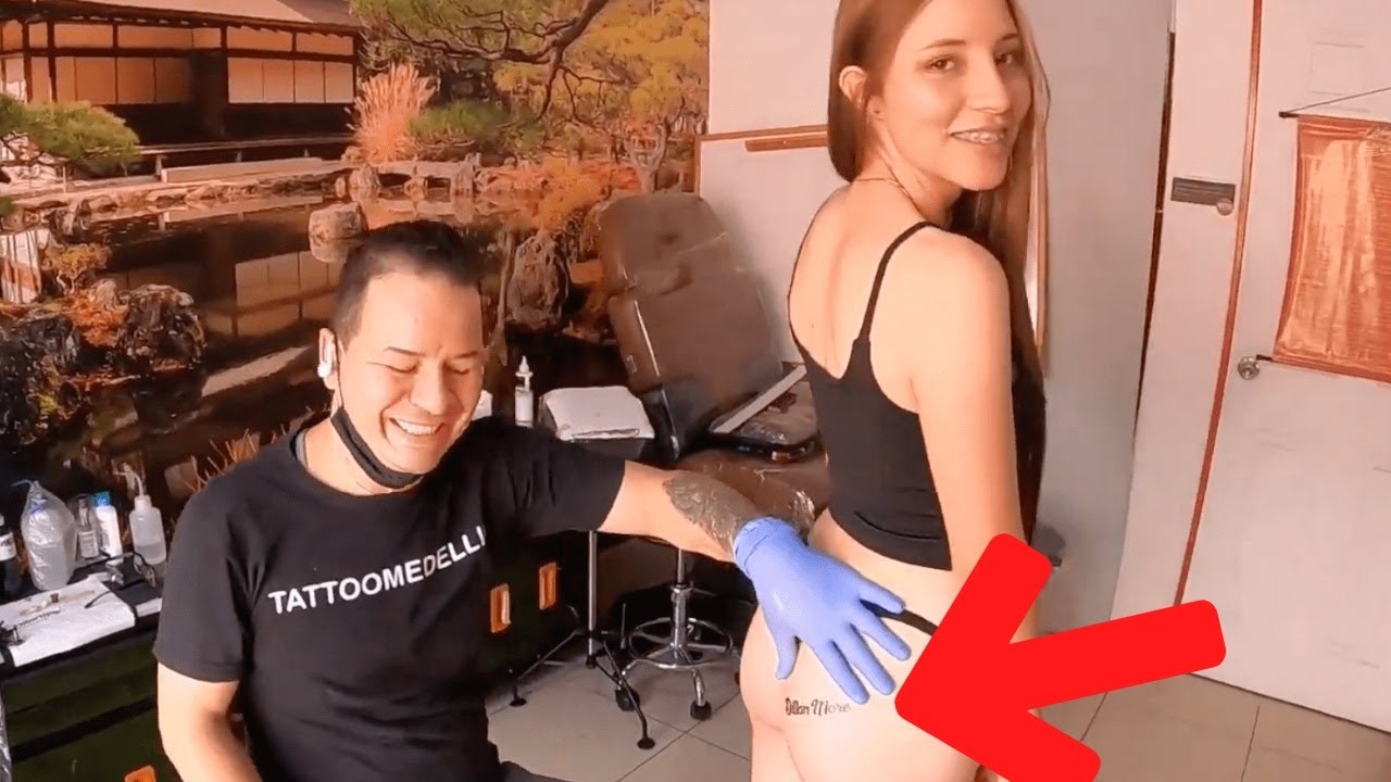 HOT GİRL GETS MY NAME TATTOO ON HER BUTT   || MEDELLİN COLOMBİA TRAVEL VLOG 2022 EPIC