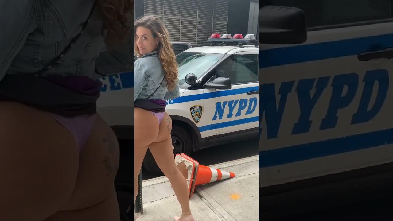 Victoria Banxxx doesn't give a damn about the cops - Hot