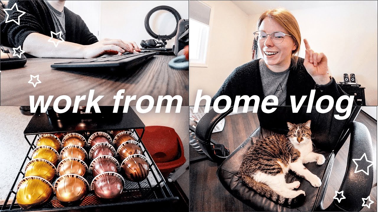 Work from home vlog | Jess Hale