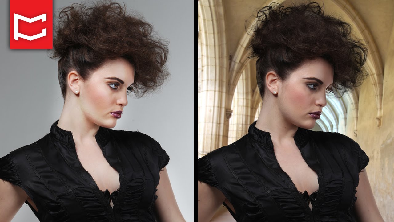 Photoshop Saç Dekupe - Zor Seçimler Kolay Yol - Arka Plan Değiştirme