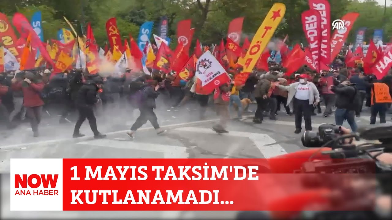 1 Mayıs Taksim'de kutlanamadı...