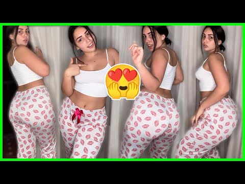 Hot Spanish girl dance in pajama (HOT AND SEXY)