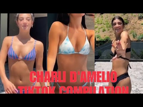 CHARLI D'AMELIO TIKTOK COMPILATION (wearing bikini)
