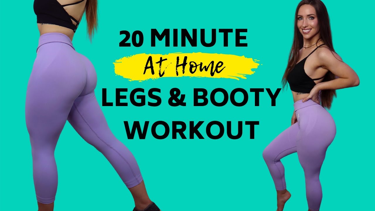 at home leg and booty workout | 20 mınutes | no equıpment