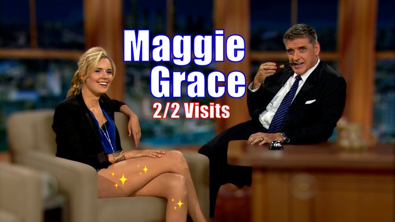 maggie grace - brought her legs with her  - 2/2 appearances ın chron. order [hd]