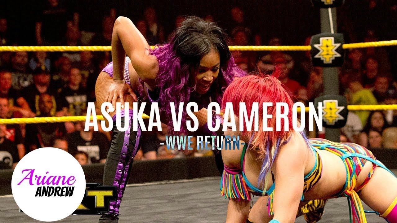 WWE NXT Asuka vs Cameron