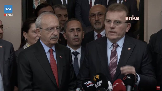 ATA İttifakı bileşeni Adalet Partisi Genel Başkanı Vecdet Öz Kılıçdaroğlu'na desteğini açıkladı