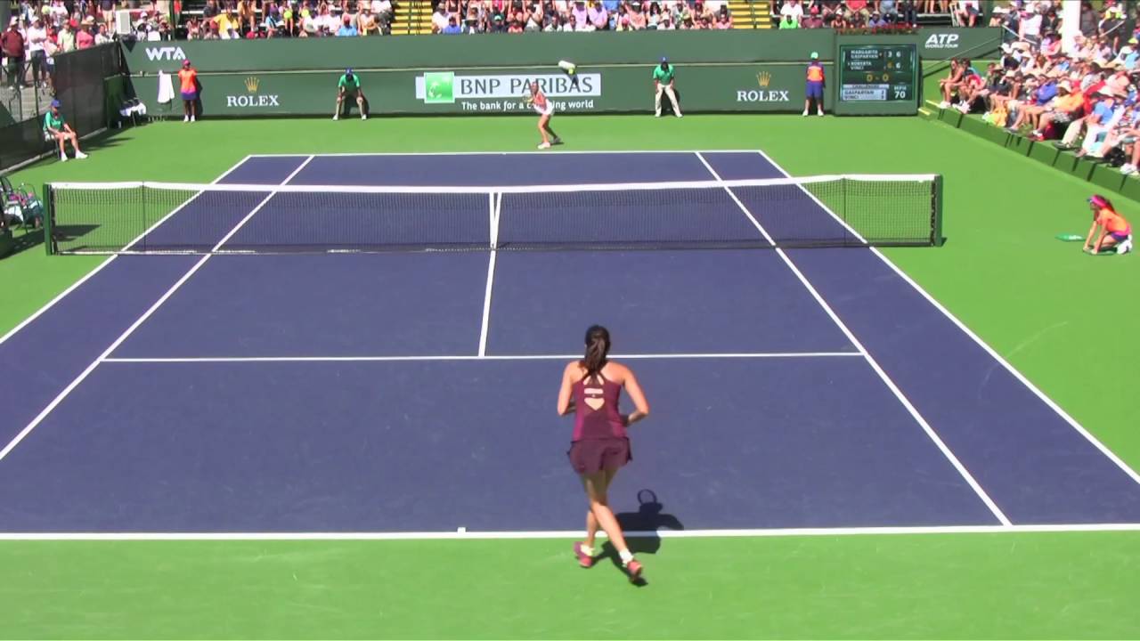 [9] Roberta Vinci (ITA) vs. Margarita Gasparyan (RUS) - 2016 BNP Paribas Open