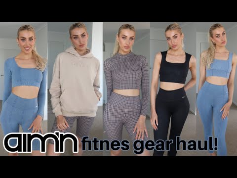 EPIC FITNESS OUTFITS!! AİMN TRY ON HAUL