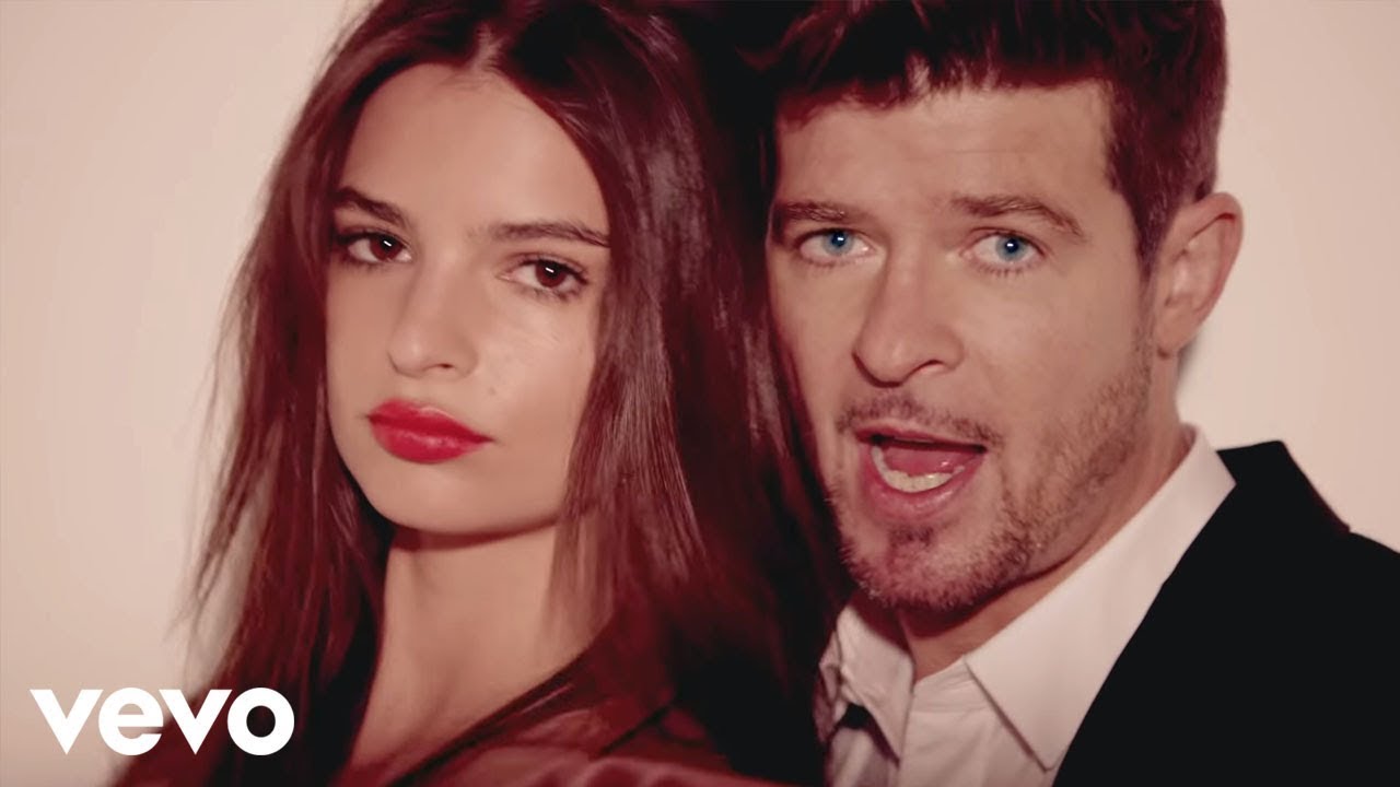 Robin Thicke - Blurred Lines ft. T.I., Pharrell (Official Music Video)