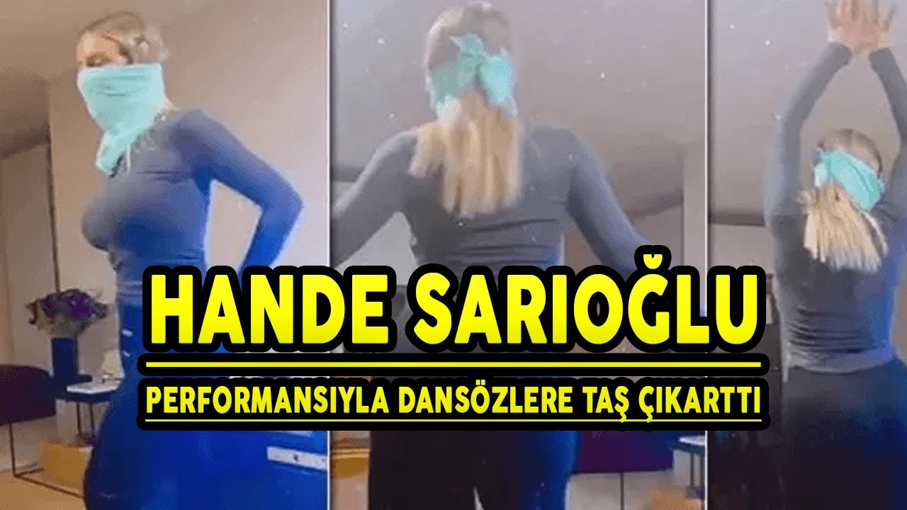 Hande Sarıoğlu'nun dansı tartışma yarattı