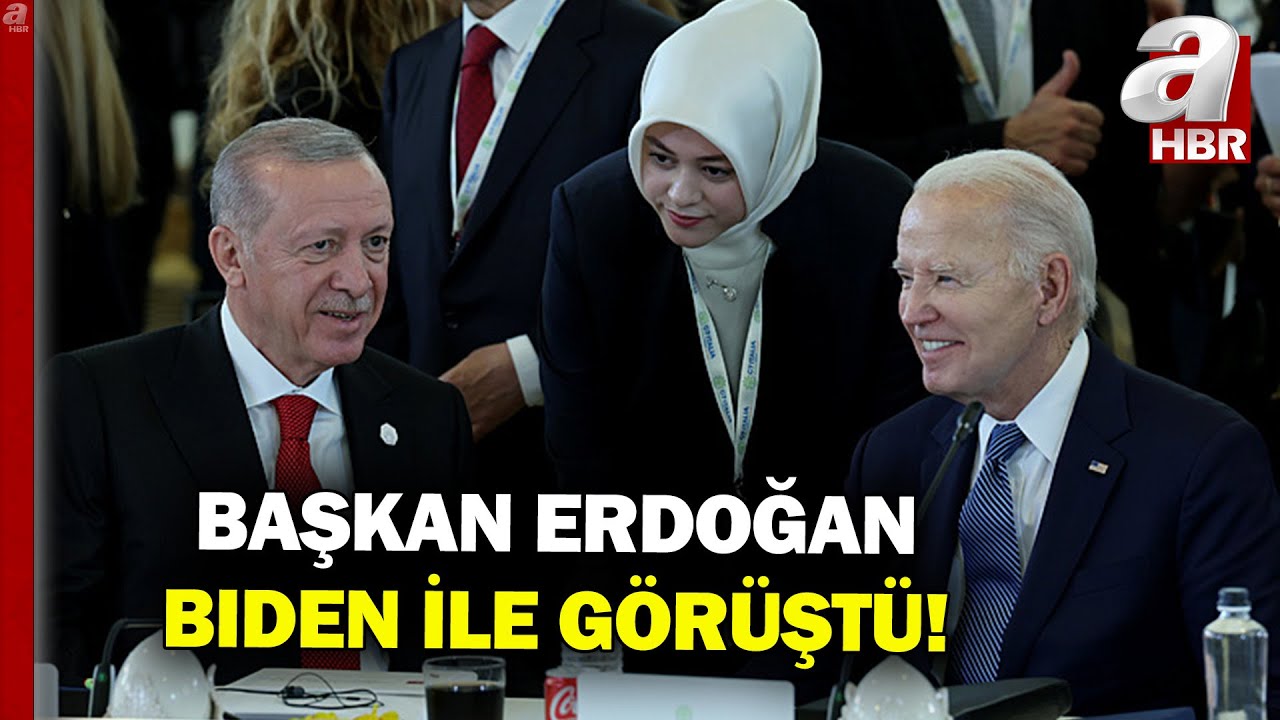 Diplomacy traffic in G7! President Erdoğan met with Biden!