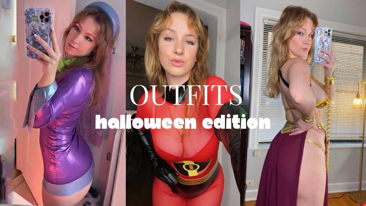 TRYİNG ON OUTFİTS: HALLOWEEN COSTUME EDİTİON