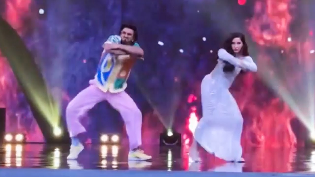 NORA FATEHİ AND RANVEER SİNGH'S ELECTRİFYİNG DANCE PERFORMANCE ON GARMİ SONG