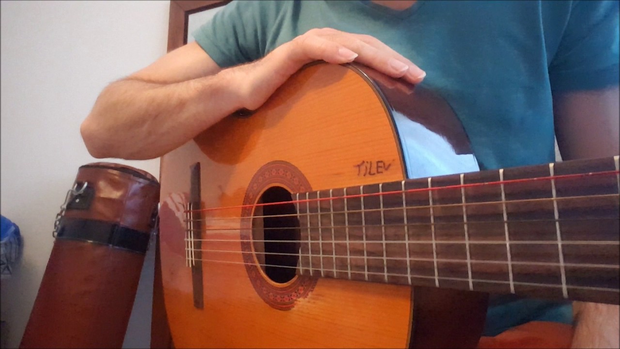 Gitarda tremolo tekniği