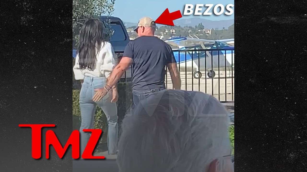 JEFF BEZOS SLAPS GF LAUREN SANCHEZ'S BUTT AT LUNCH | TMZ