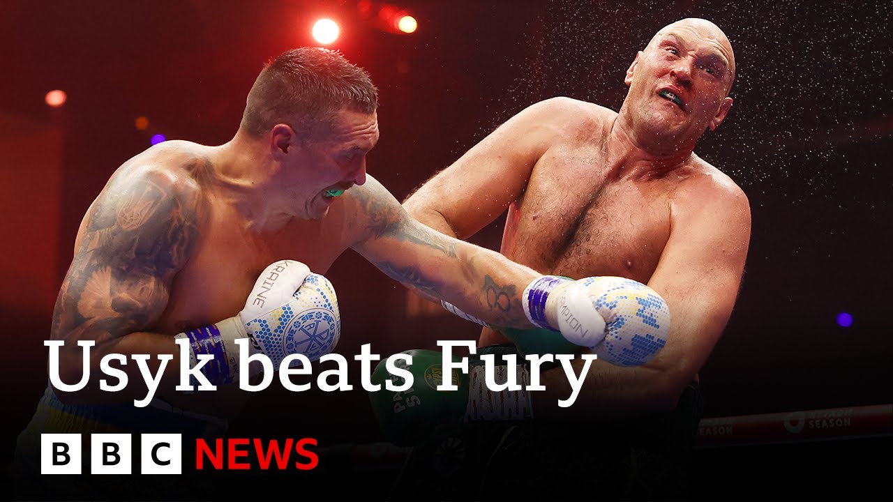 Usyk beats Fury to become undisputed heavyweight champion of the world 