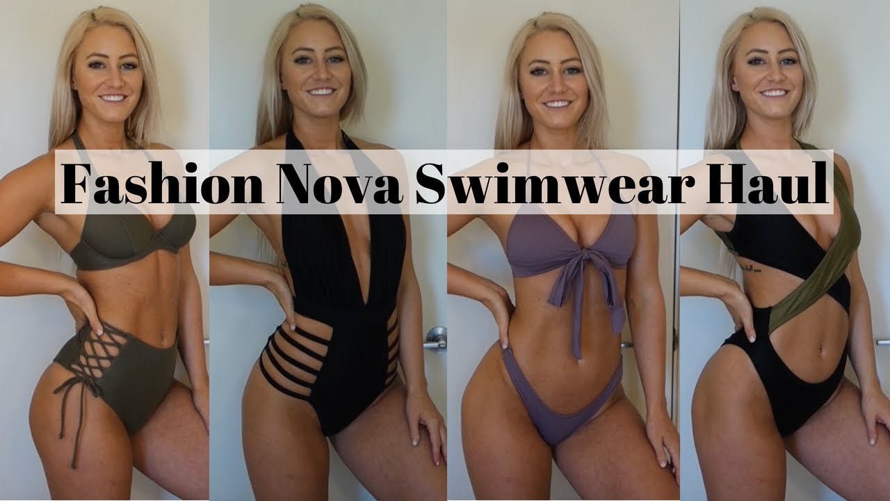 Fashion Nova Swimwear Haul Try-On  Review
