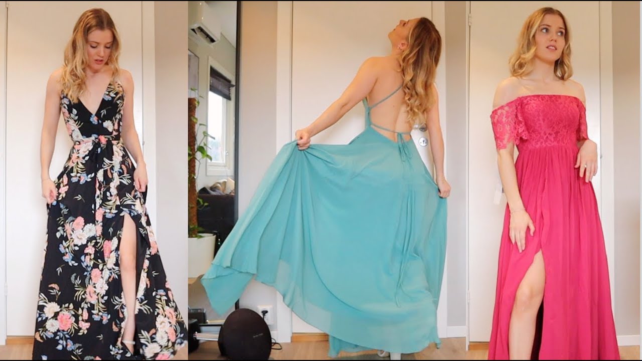 JJsHOUSE prom, wedding and summer dress haul and review!