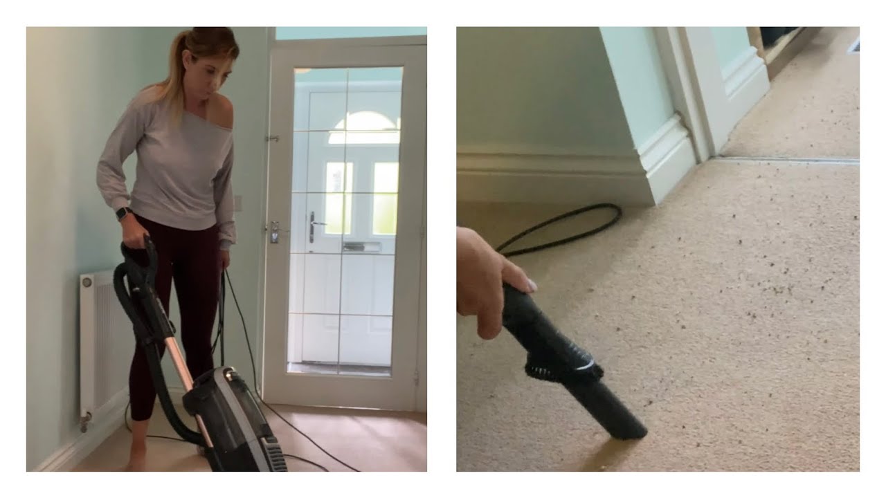 vacuuming