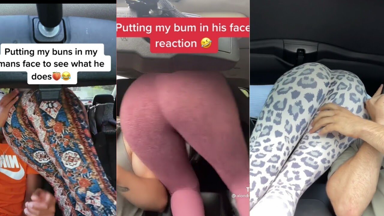 Putting My 'ASS'  On My Bf's Face To See His Reaction Tiktok compilation #Ep 1
