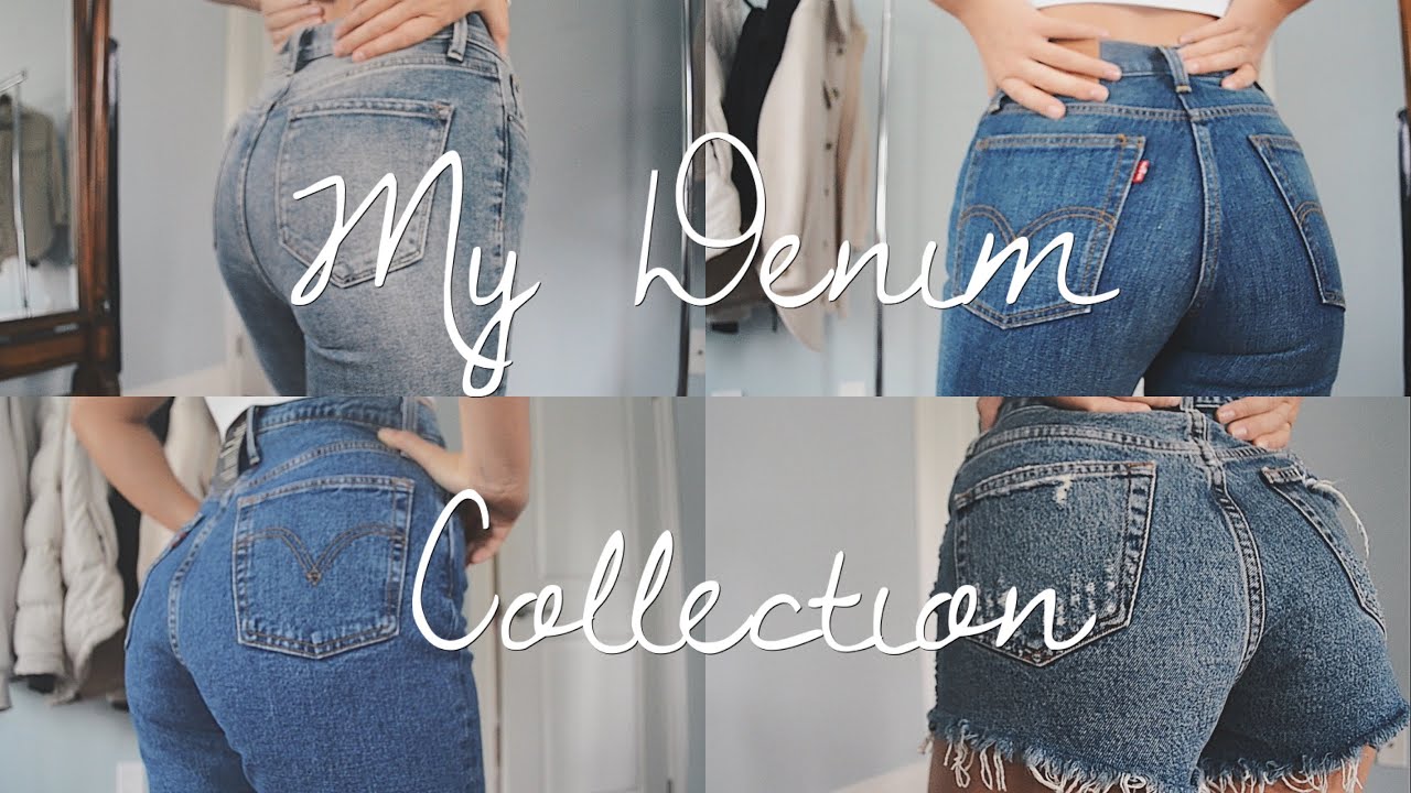 jeans collectıon (try-on) | favourites  regrets (agolde, levi's, aritzia, urban outfitters)