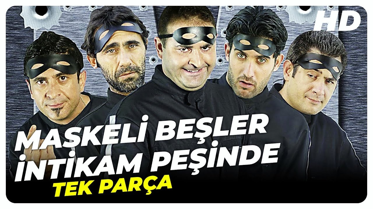 Maskeli Beşler: İntikam Peşinde | Şafak Sezer Türk Komedi Filmi | Full Film İzle (HD)