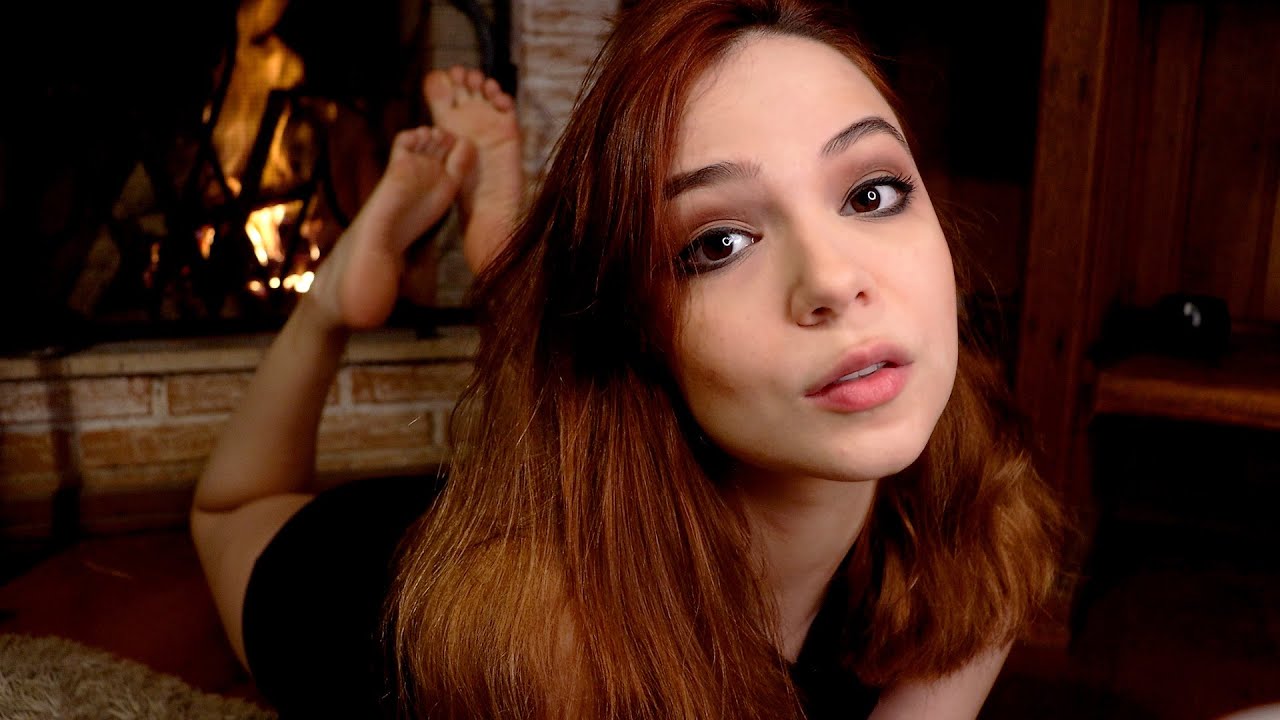 ASMR Girlfriend Kisses  After a Hard Day