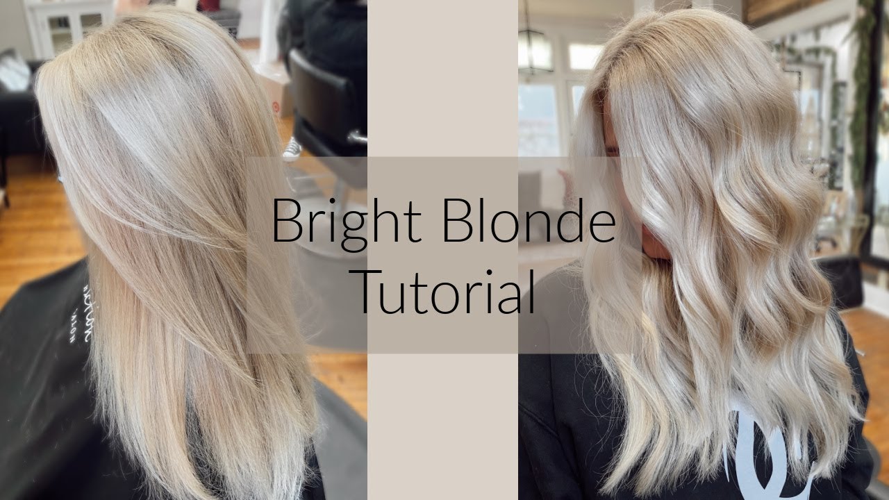 brıght blonde haır color tutorıal || lexi dawn