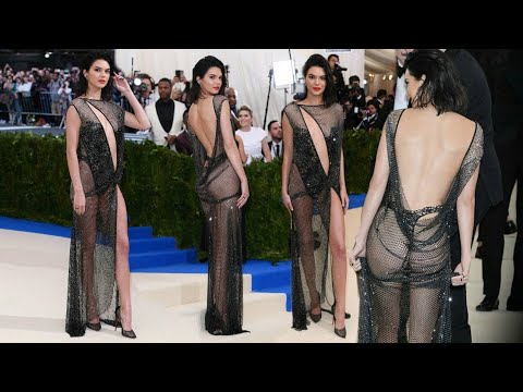 Kendall Jenner transparent clothes Dress