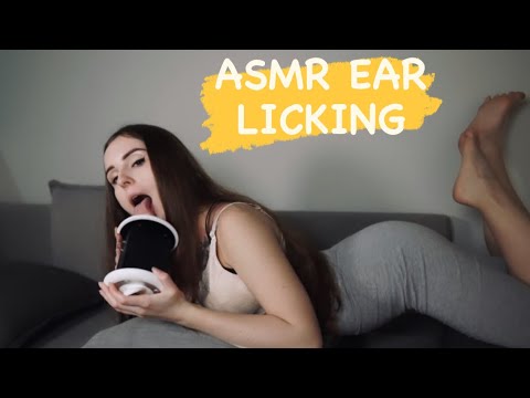 ASMR EAR LICKING