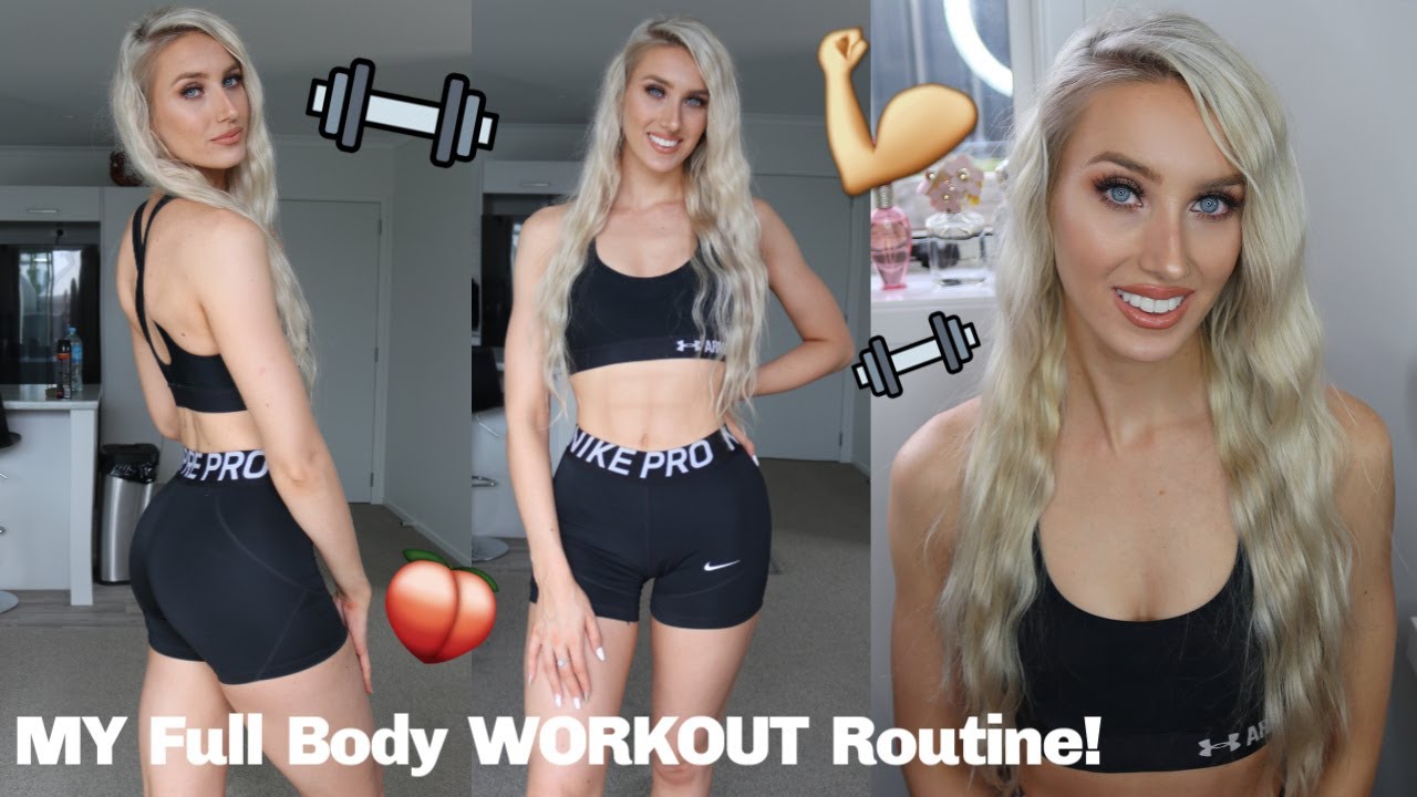 MY FULL BODY HOME WORKOUT ROUTINE!!