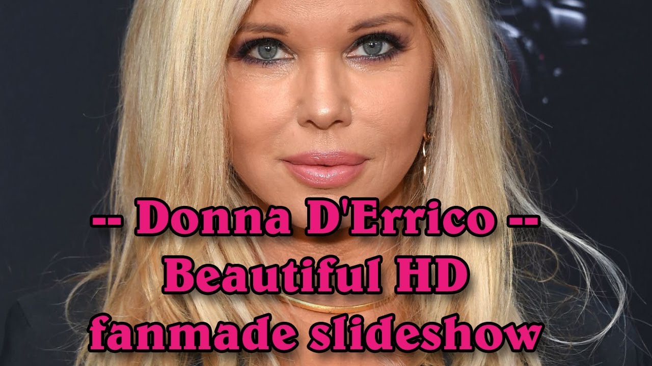 Donna D'Errico - American actress beautiful fanmade slideshow