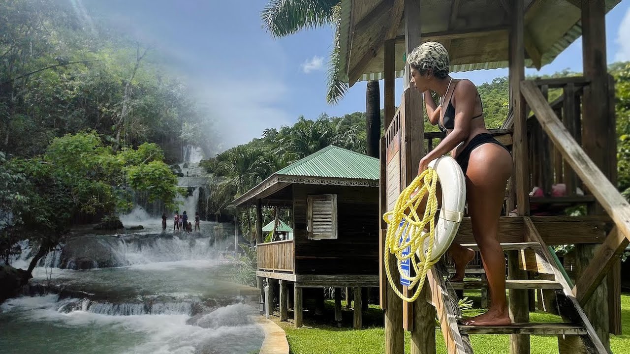 Food and Waterfalls Outdoor Adventure in Jamaica