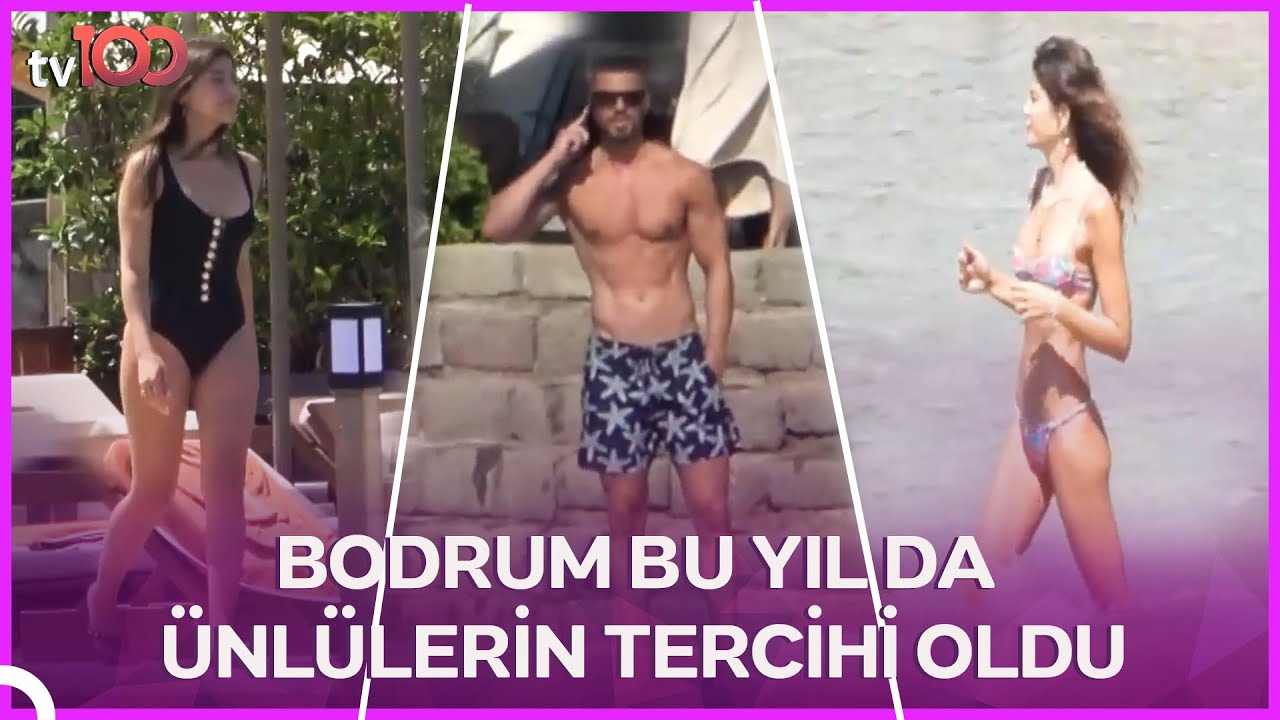 Ünlüler Bodrum'da Tatil Yaptı