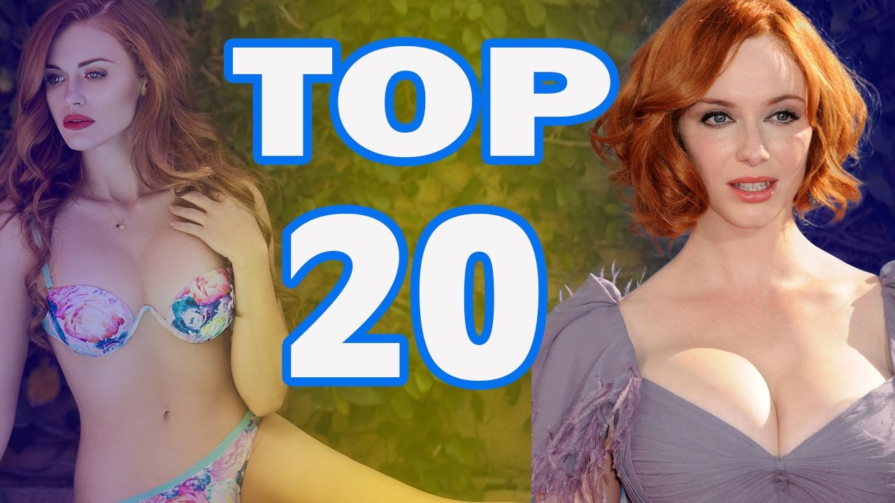 Top 20 Hottest Redheads in Hollywood