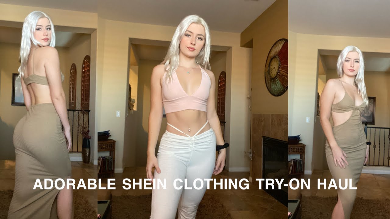ADORABLE SHEIN CLOTHING TRY- ON HAUL | FT. DOSSİER