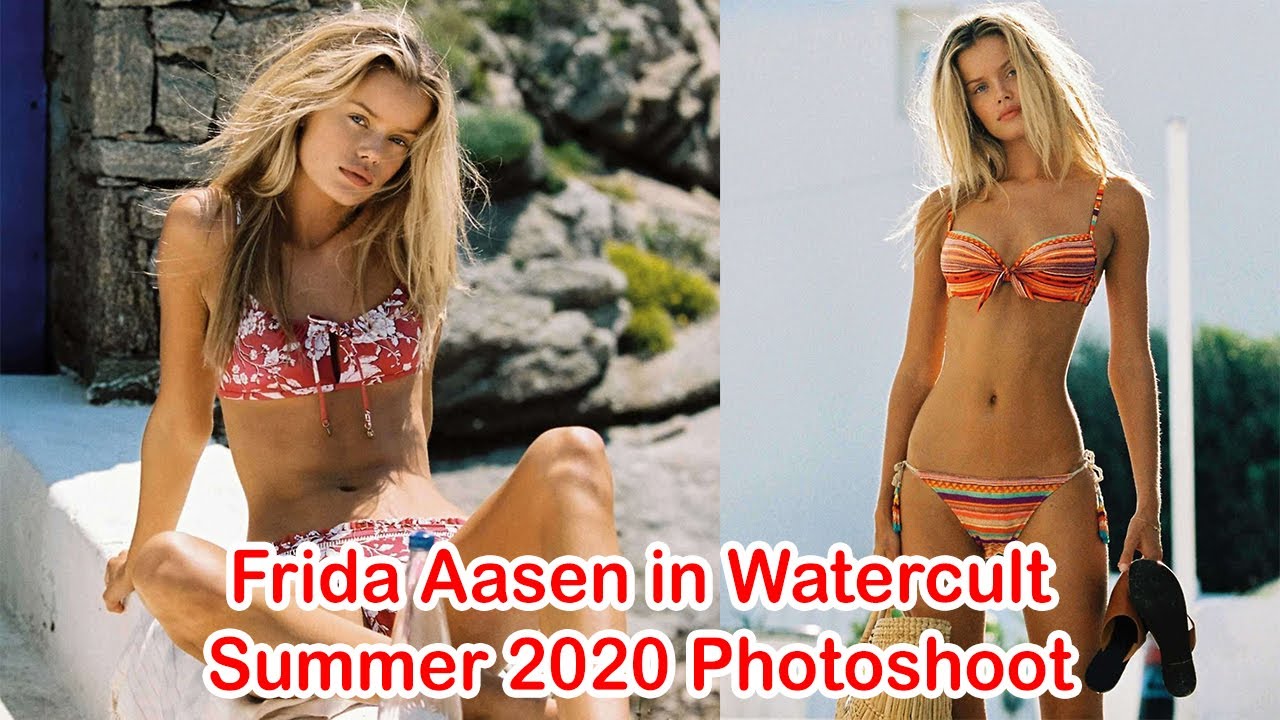 Frida Aasen in Watercult Summer 2020 Photoshoot