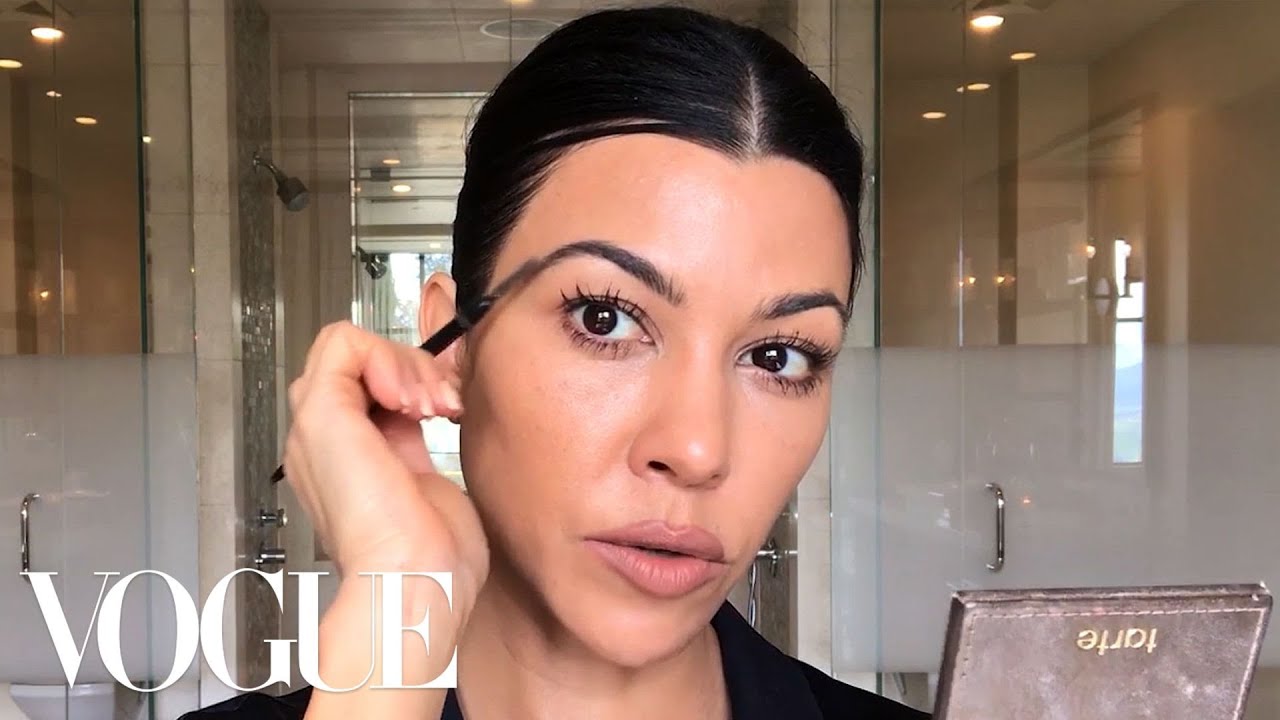 Kourtney Kardashian’s Guide to Natural-ish Masking and Makeup |