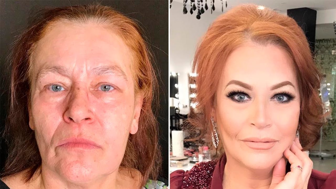 SHOCKING  BEFORE AND AFTER MAKEUP TRANSFORMATİONS BY GOAR AVETİSYAN