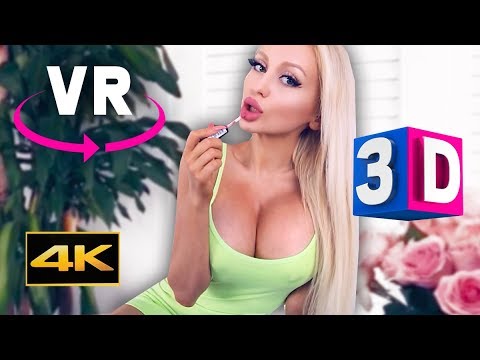 [VR 3D 180] YESBABYLİSA - HOT GIRL MAKE UP - VIRTUAL REALITY GIRLFRIEND FOR OCULUS GO PSVR ASMR 4K