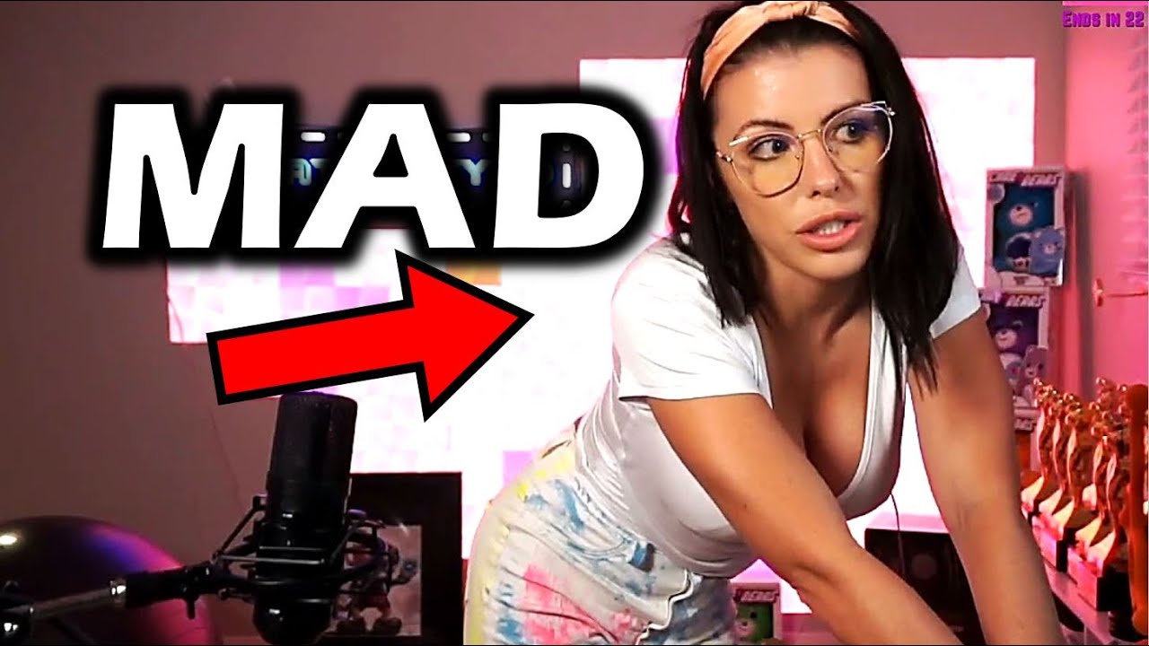 adriana chechik bıg mad after ban from twitch tournament