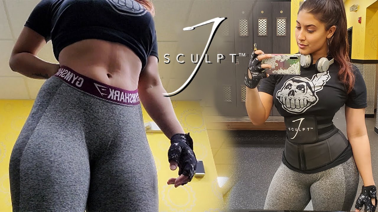 Gym Workout Using The JSculpt Fitness belt - JSculpt Review  Demo