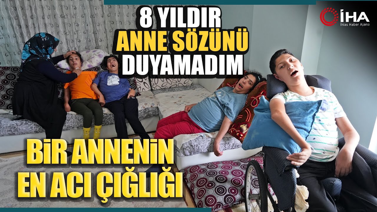 Antalya'da yaşayan kadının 7 Çocuğundan 4'ü ALS Hastası!