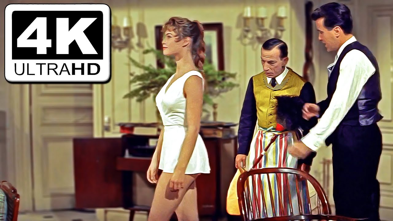 BRİGİTTE BARDOT İN 1956'S NAUGHTY GİRL (MAM'ZELLE PİGALLE) | 4K ULTRA HD